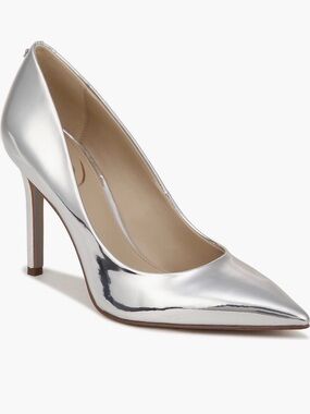 NWOT Sam Edelman Silver Pointed-Toe Stiletto Pump 8.5. Never worn